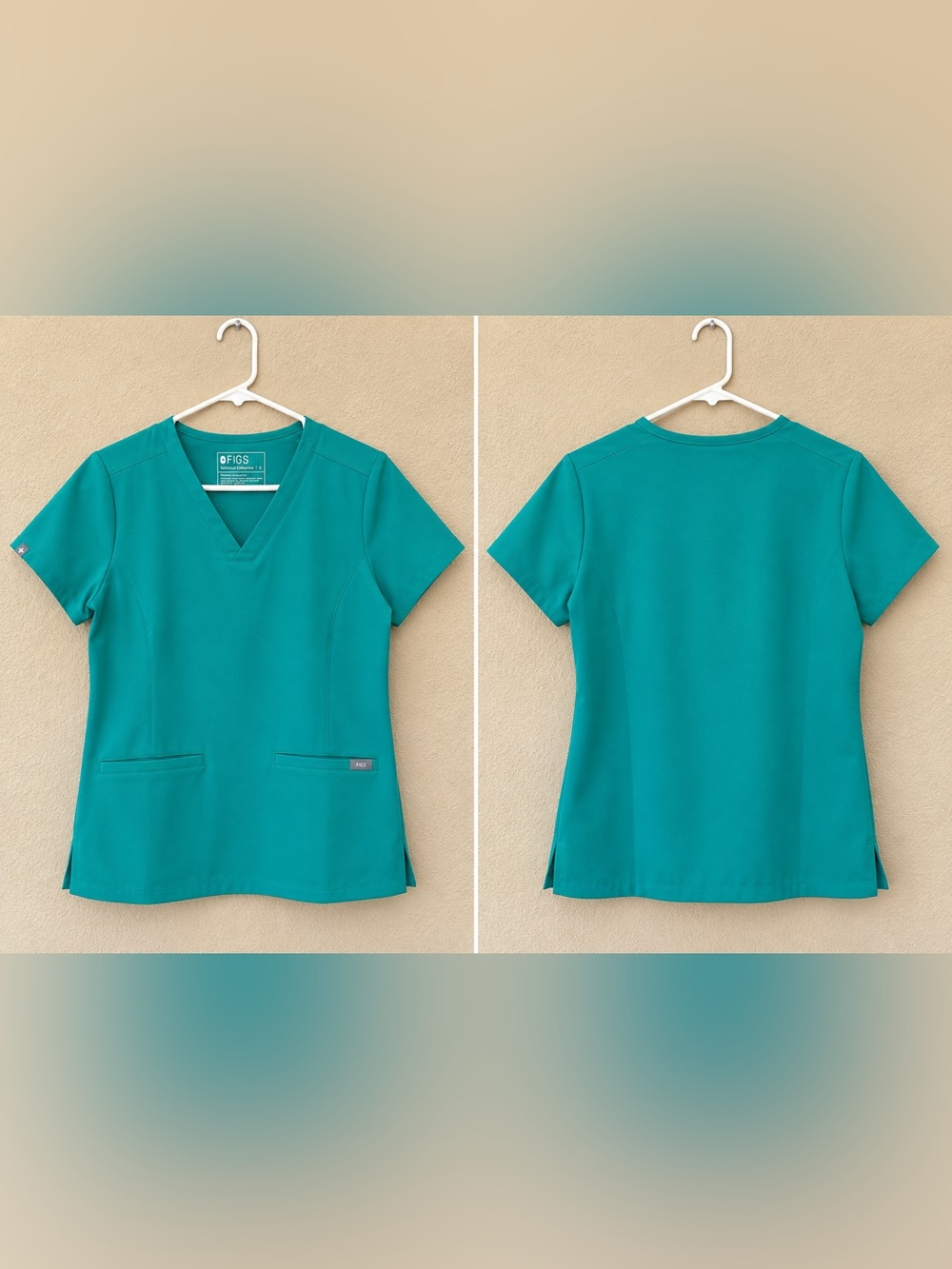 FIGS Casma Three-Pocket Scrub Top Size Small